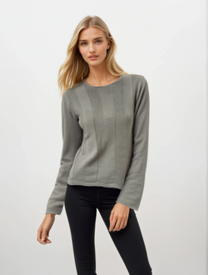 MAGLIA CONFORMATA DONNA M/L 5054SR Tellini S.r.l. Ingrosso Abbigliamento